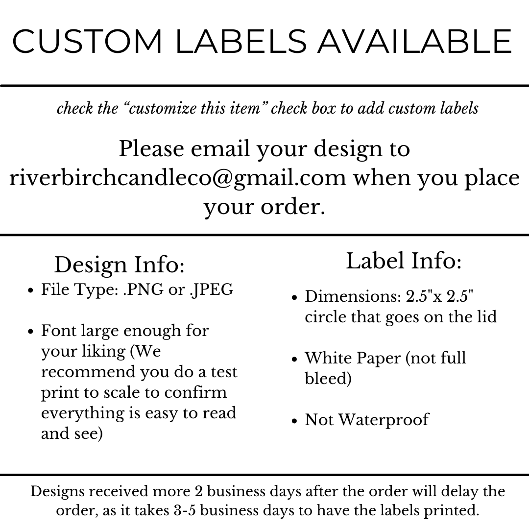 River Birch Candles - Wholesale Travel Candles - 8oz Unlabeled Luxury White Curved Tin Soy Candle3