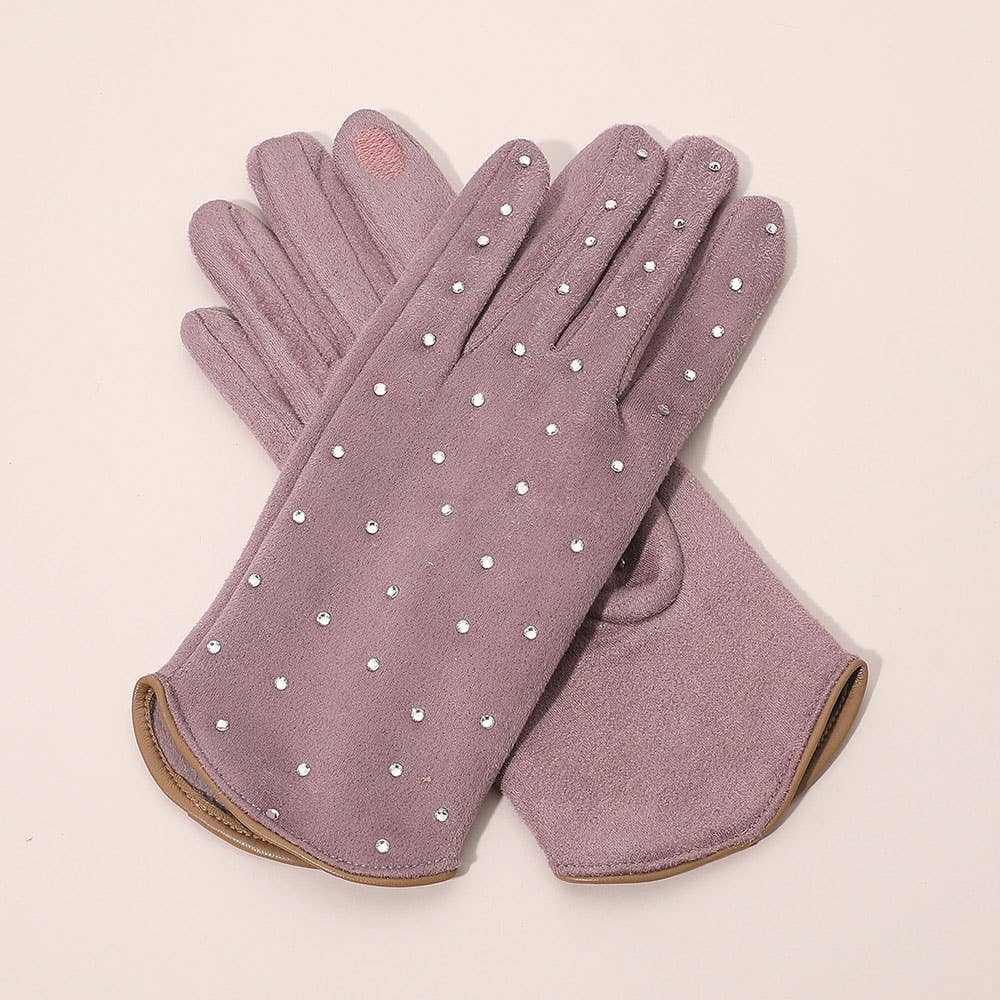 Sensibling Corp. – wholesale Handskar - Dam – Vinterhandskar med strassdekoration och smart touch12