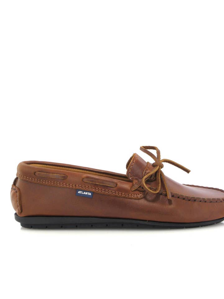 Laces Walkers — gelbbrauner Klimmzug für den Großhandel von Atlanta Mocassin