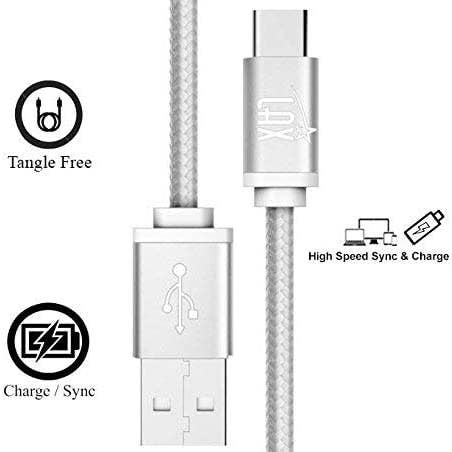 LAX Gadgets - Wholesale Charging Cable - LAX Gadgets USB C Cable - Nylon Braided USB-C Retail Pack6