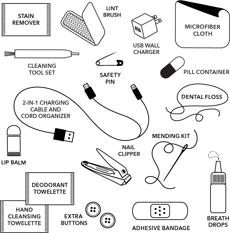 Pinch Provisions - Vente Sets de voyage - Kit Tout en Cuir Végétalien3