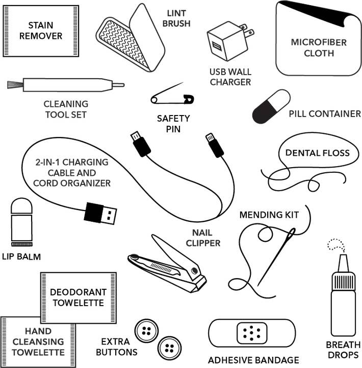 Pinch Provisions - Vente Sets de voyage - Kit Tout en Cuir Végétalien3