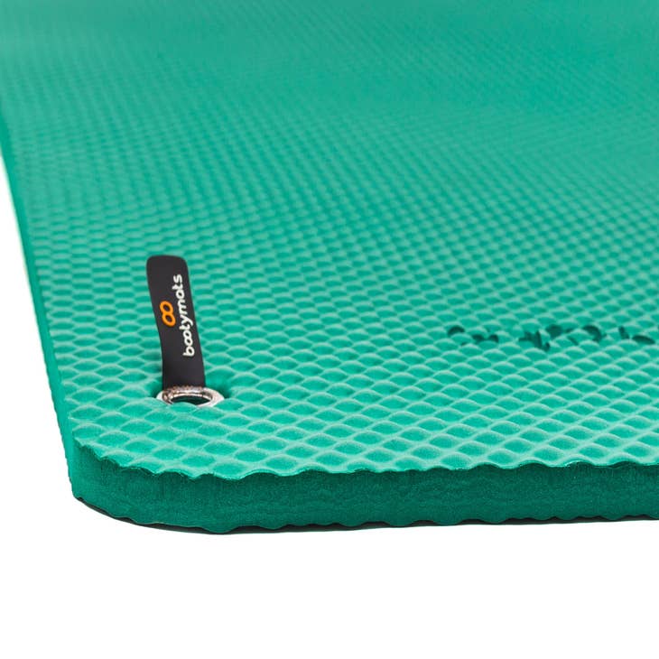 Esterilla pilates extra acolchada de gran tamaño. Verde al por mayor para  tu tienda - Faire España