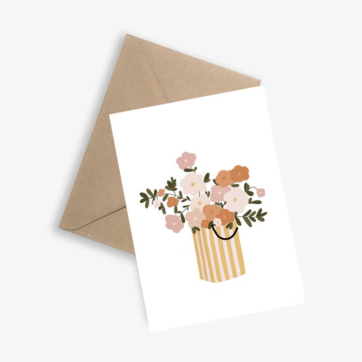 Simple Card and Poster - The Haute Couture Bouquet for wholesale by LE PAPIER GRAPHIQUE