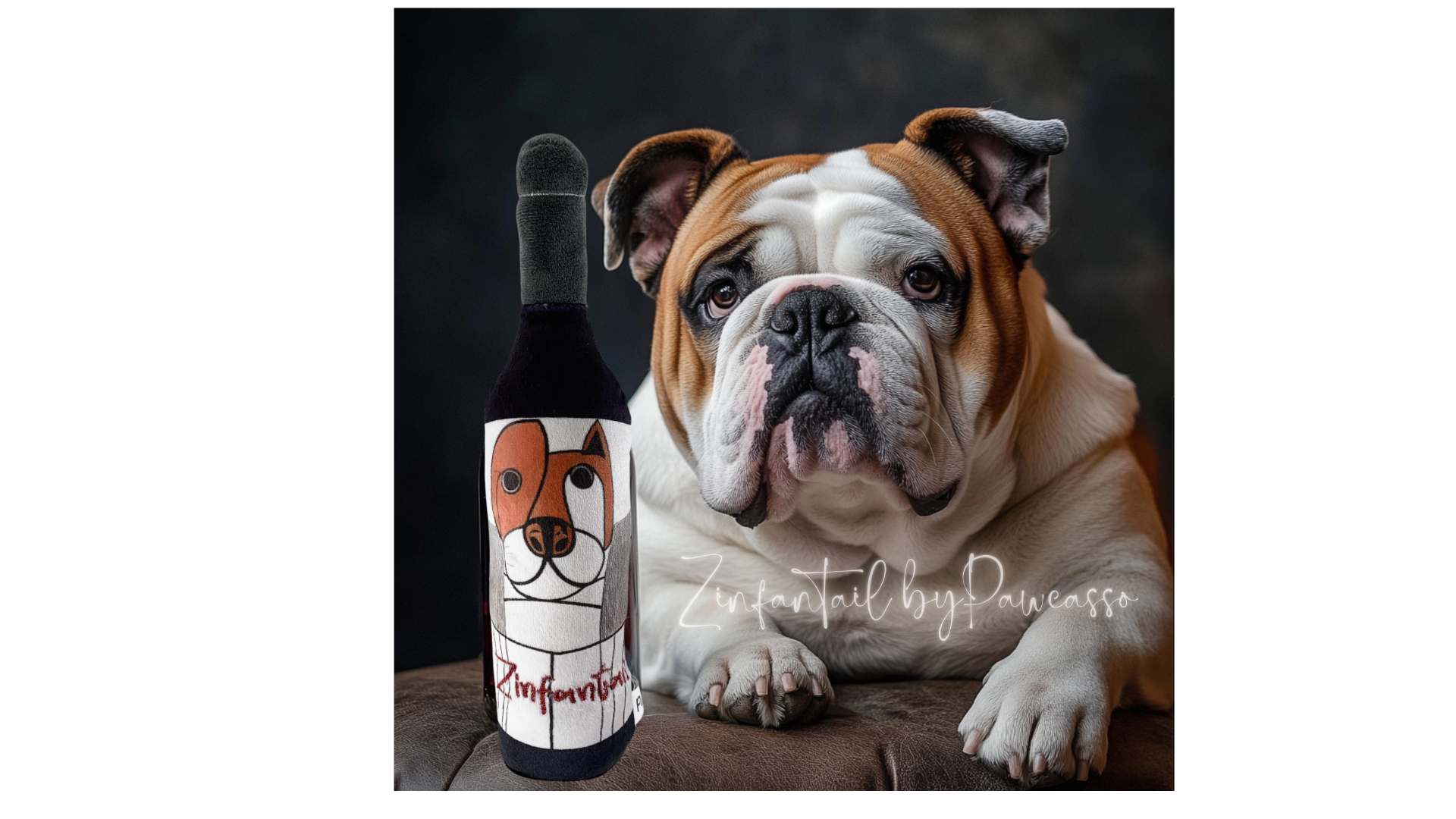 Pawcasso – wholesale Pet plush toy – Dog – Zinfantail11