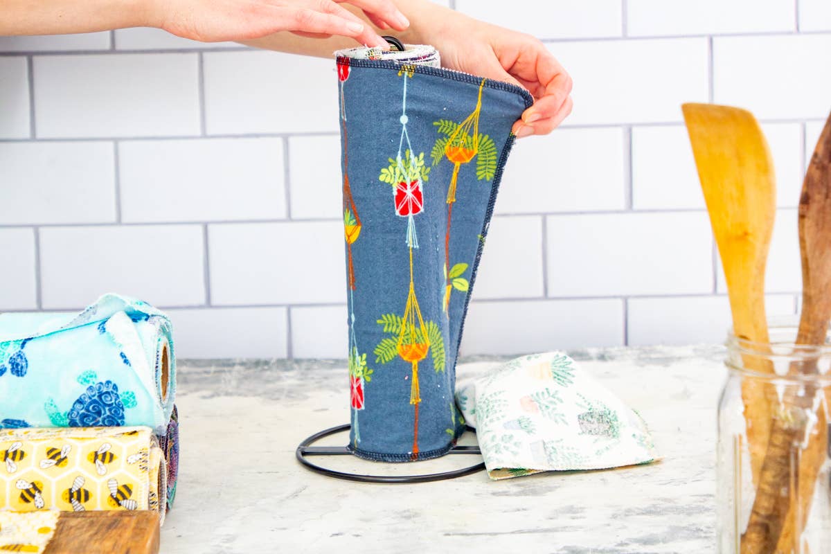 Stella & Sol Sustainables - Wholesale Paper Towels - 20 Plants Washable Paper Towels, Zero Waste Paper Towels3