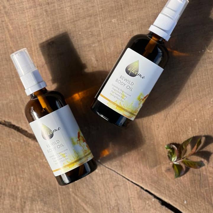Rewild Body Oil for wholesale by Alkeme