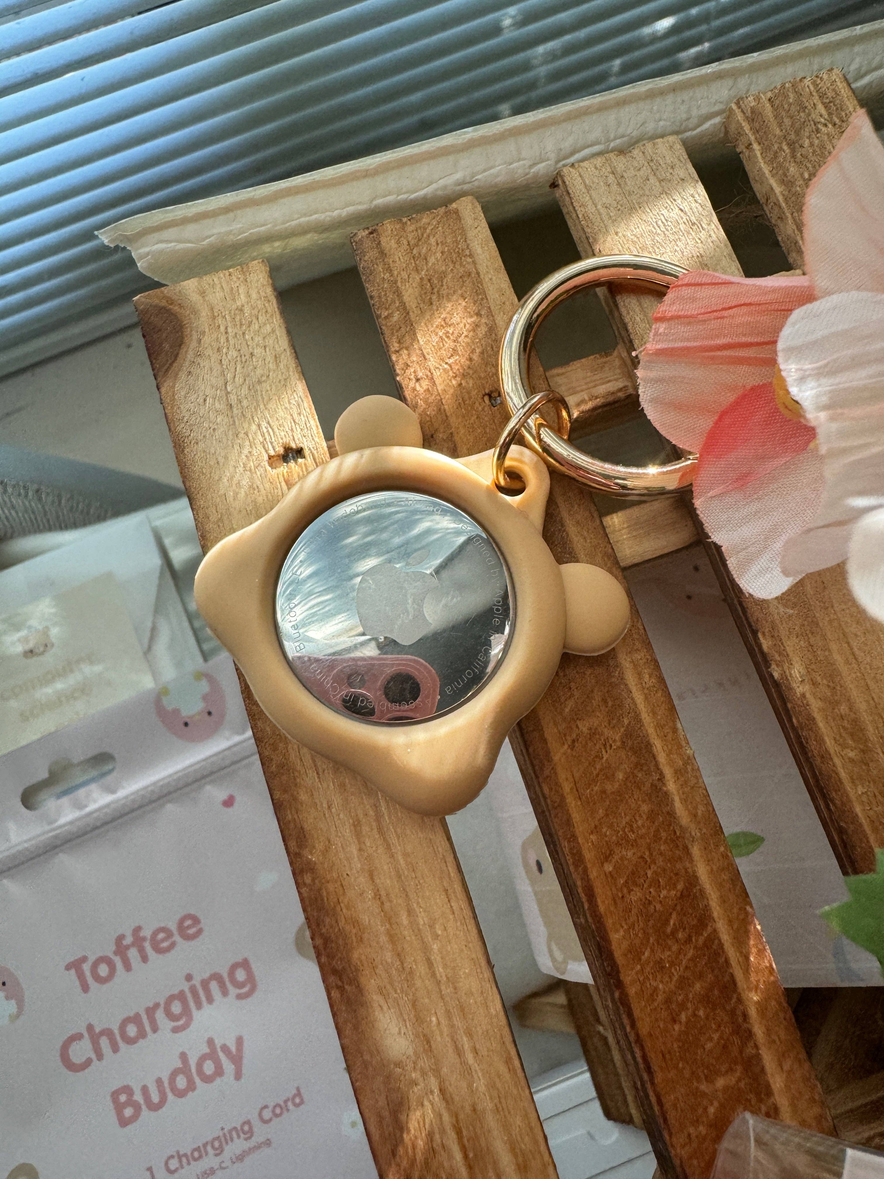 drawwithkristi - Wholesale AirTag Case - Cute Bear AirTag Case Keychain – Kawaii Silicone Animal2