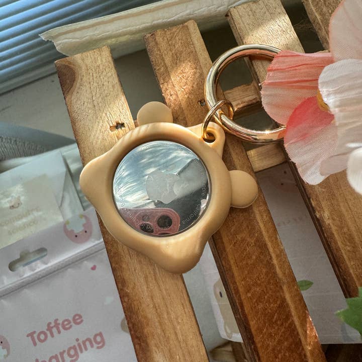 drawwithkristi - Wholesale AirTag Case - Cute Bear AirTag Case Keychain – Kawaii Silicone Animal2