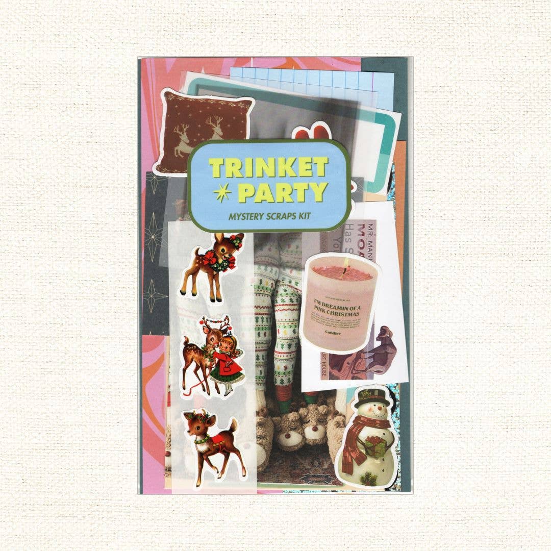Trinket Party - Wholesale Scrapbooking Kit - Mystery Scraps Kit1