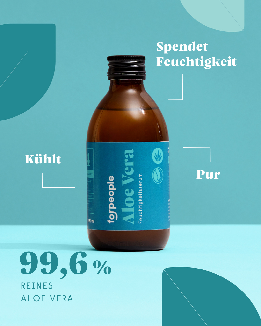 forpeople skincare GmbH - Wholesale Facial Serum/Concentrate - Aloe Vera Serum 99.6%1