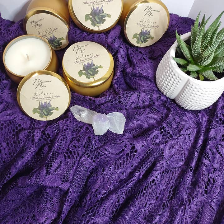 Boîte à bougie Release 4 oz pour la vente par Miraculously Made Candle Co