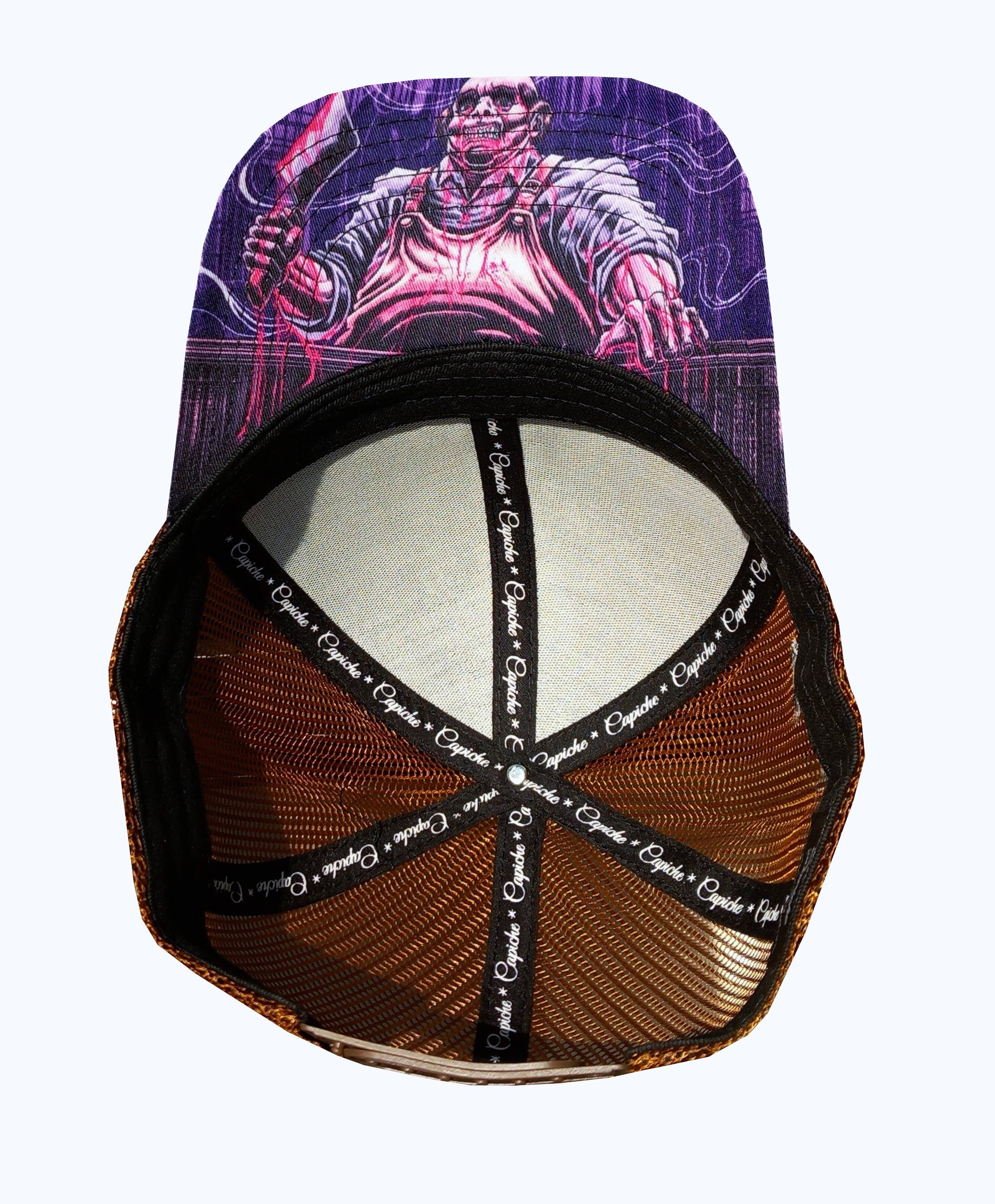 Capiche - Wholesale Trucker Hat - Unisex - The Butcher Trucker Cap - Brown8