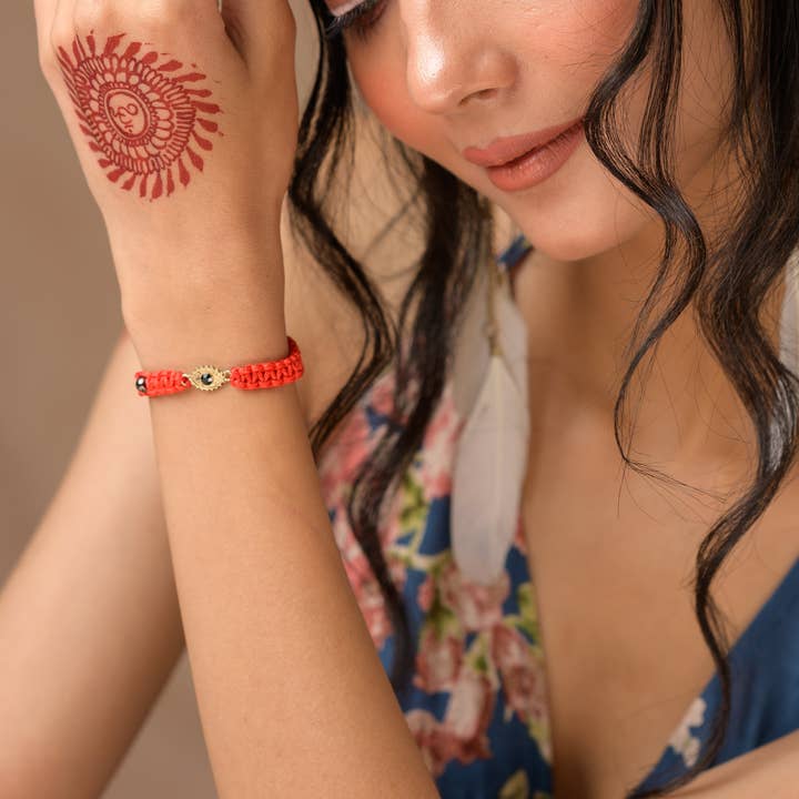 Henna Shoppe - Wholesale Charm/Dangle Bracelet - Evil Eye Bracelet23