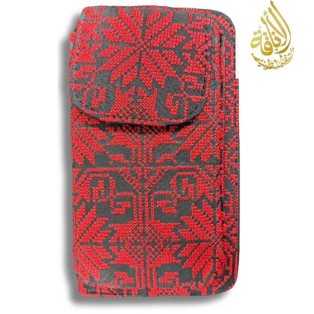 Palestinian Elegance - Wholesale Wallet - Women's - Tatreez Wallet with Button and Zipper- Heritage Style0