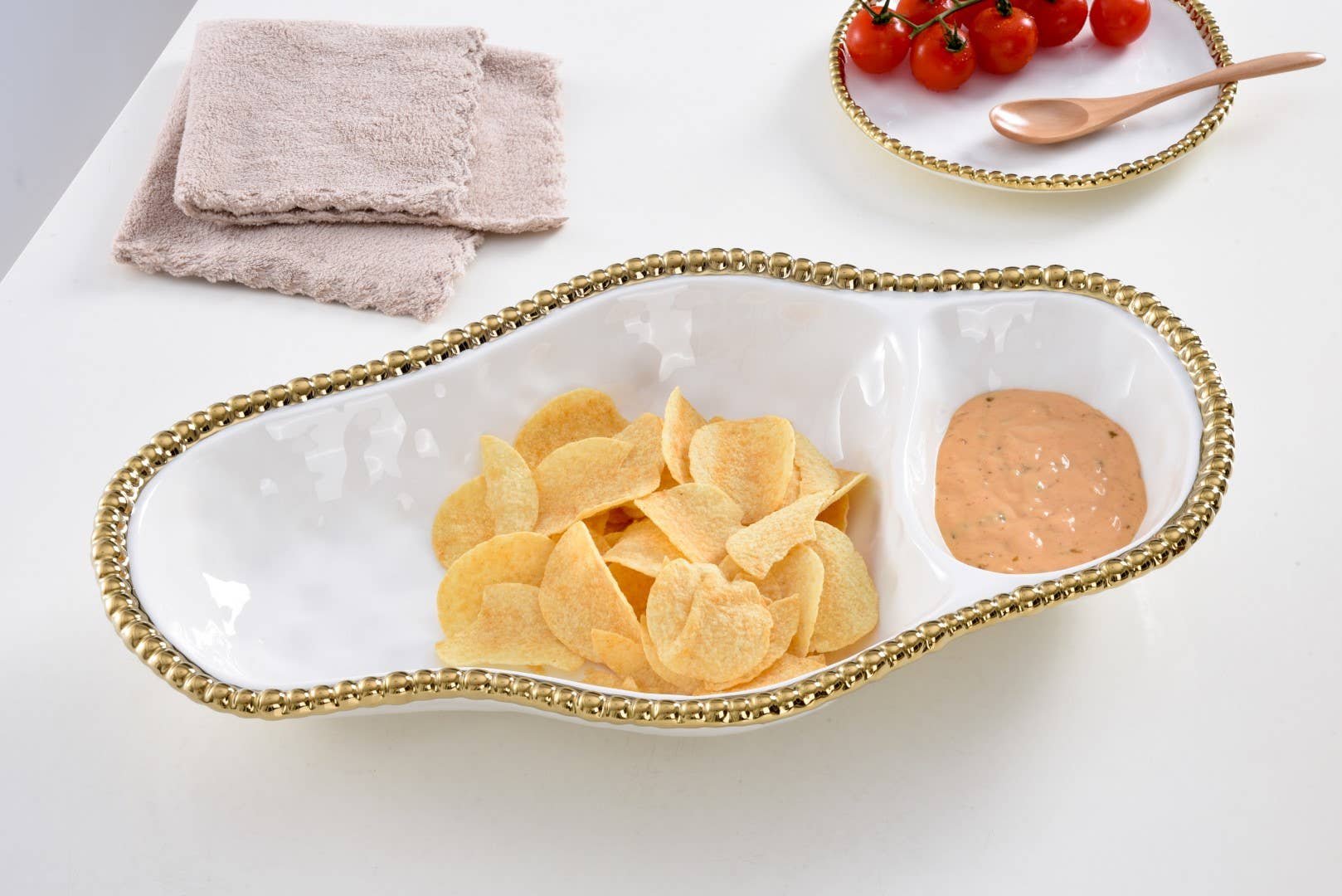 Pampa Bay - Venta al por mayor Bol de mesa - Pieza de servir de 2 secciones3