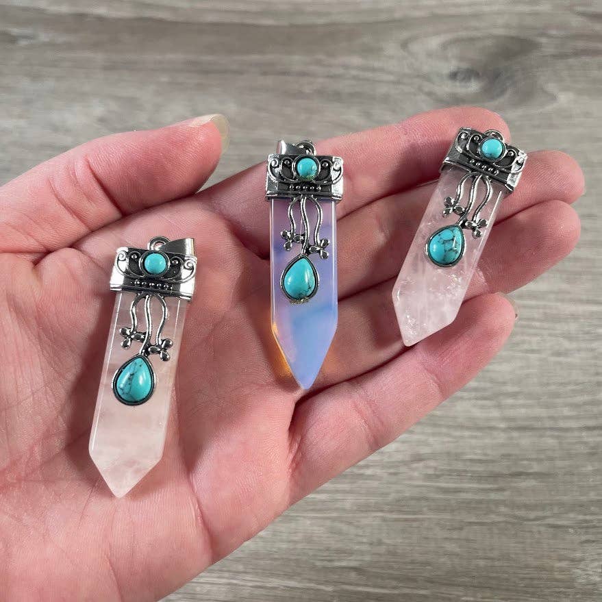 Keystone Crystals - Vente Breloques/médailles personnalisées - Pendentifs en cristal avec pierres d'accent – pour boutiques de cadeaux