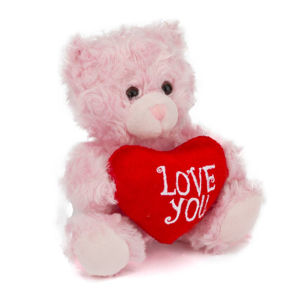 Plushland - Vendita all'ingrosso Peluche - Bambini e neonati - Orsacchiotto di San Valentino da 6″ e 9″ | Peluche con Cuore Ti Amo12