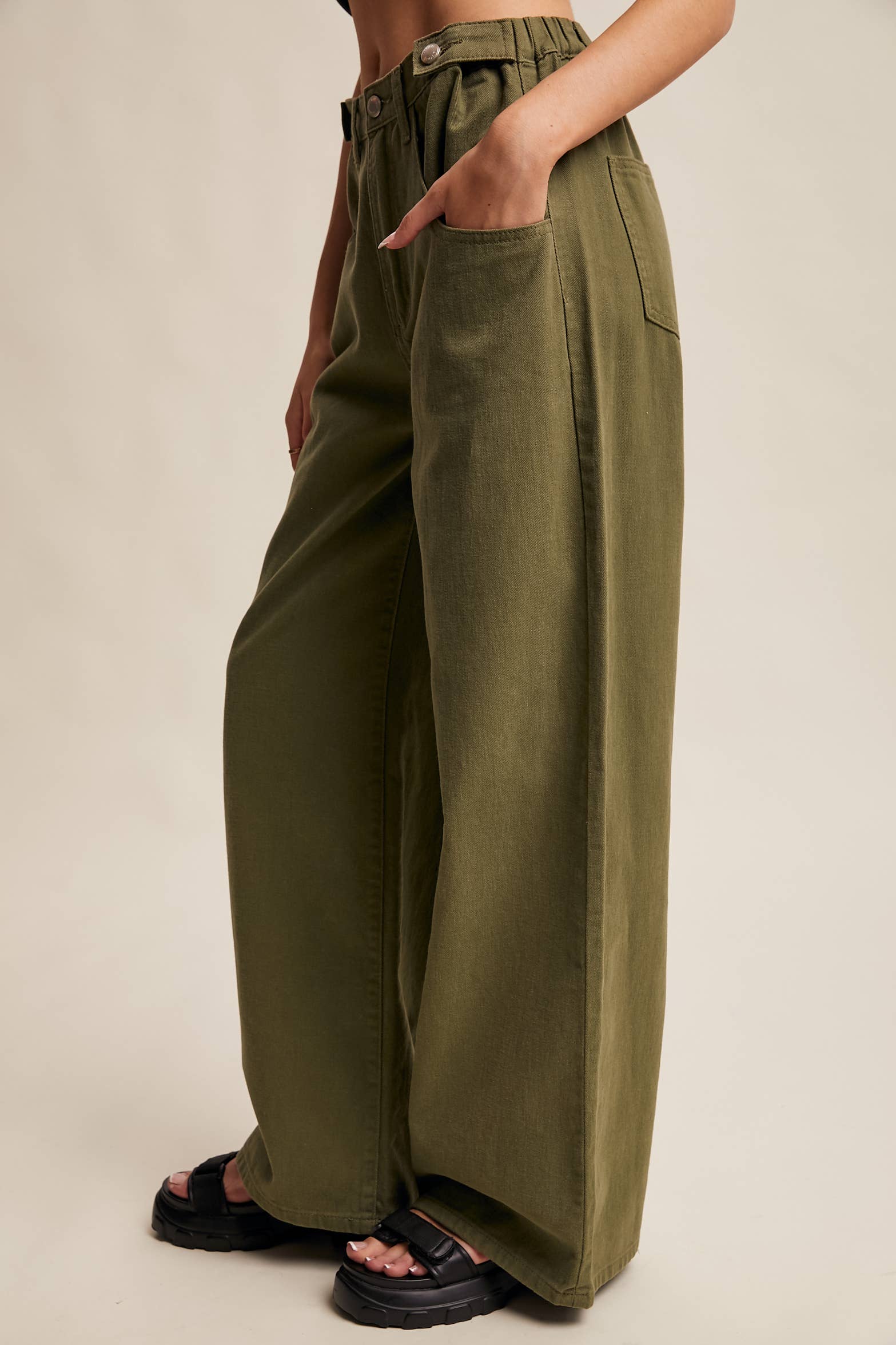 Listicle - Venta al por mayor Vaqueros - Mujer - Pantalones vaqueros de pierna ancha de colores3