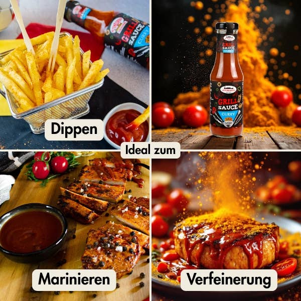 Altenburger Senf & Feinkost GmbH & Co. KG - Vente Sauces barbecue - Sauce grillade curry - épicée4