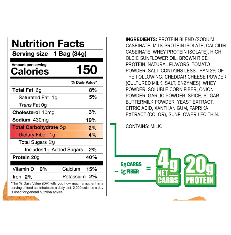 L&F Universal Goods - Venta al por mayor Patatas fritas - Legendary Foods Chips de Proteína - 7 Paquetes - 1.2 Oz - Barbacoa1