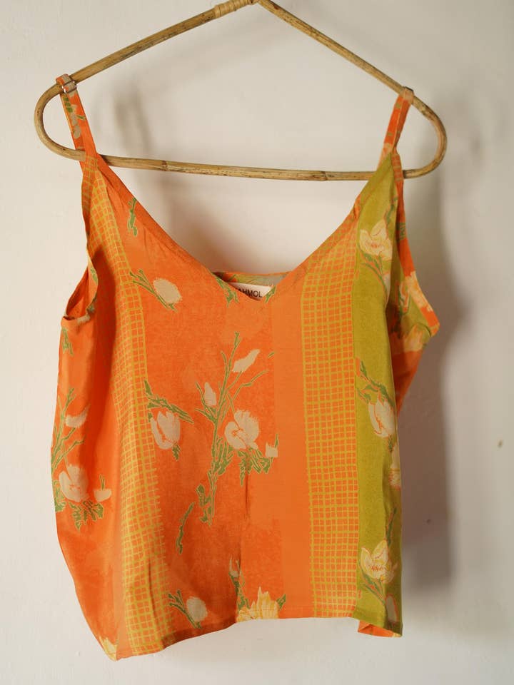 Annahmol - Wholesale Camisole - Women's - Vintage Silk Zero-Waste Cami35