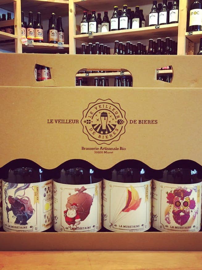 Le Veilleur de Bieres bio - Coffret cadeau 6x33cl pour la vente par Le Veilleur de bières