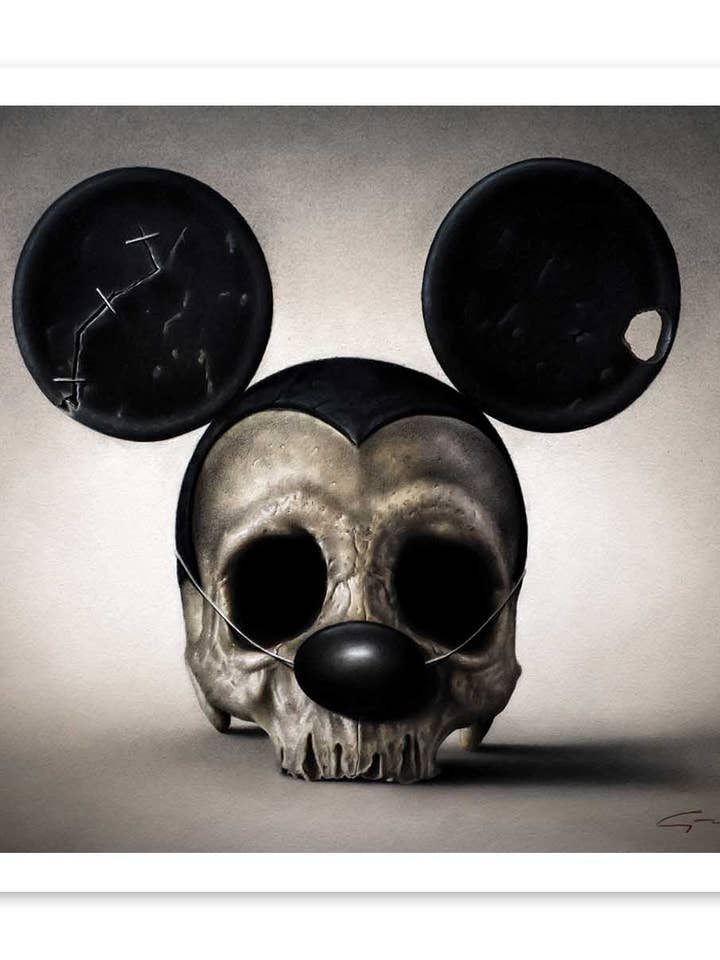 Art-Poster - RIP Mickey M - Alexandre Granger for wholesale by Wall Editions