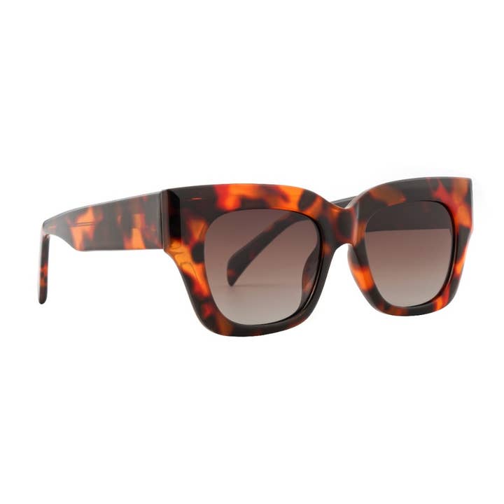 Ryan Simkhai Eyeshop - Wholesale Sunglasses - Unisex - CELIA | Tortoise | Smokey Lens