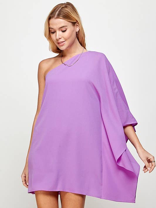 One-Shoulder Spring Adventure Dress 5148IMD for wholesale by Twentyten