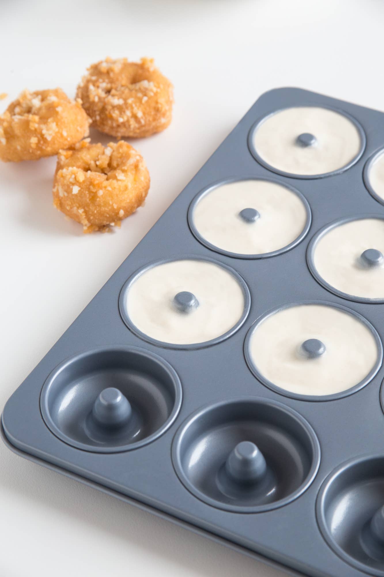 Fox Run Brands - Wholesale Baking Dish - Fox Run Non-Stick Mini Donut Pan, 12-Cavity, 10.25" x 7.75"1