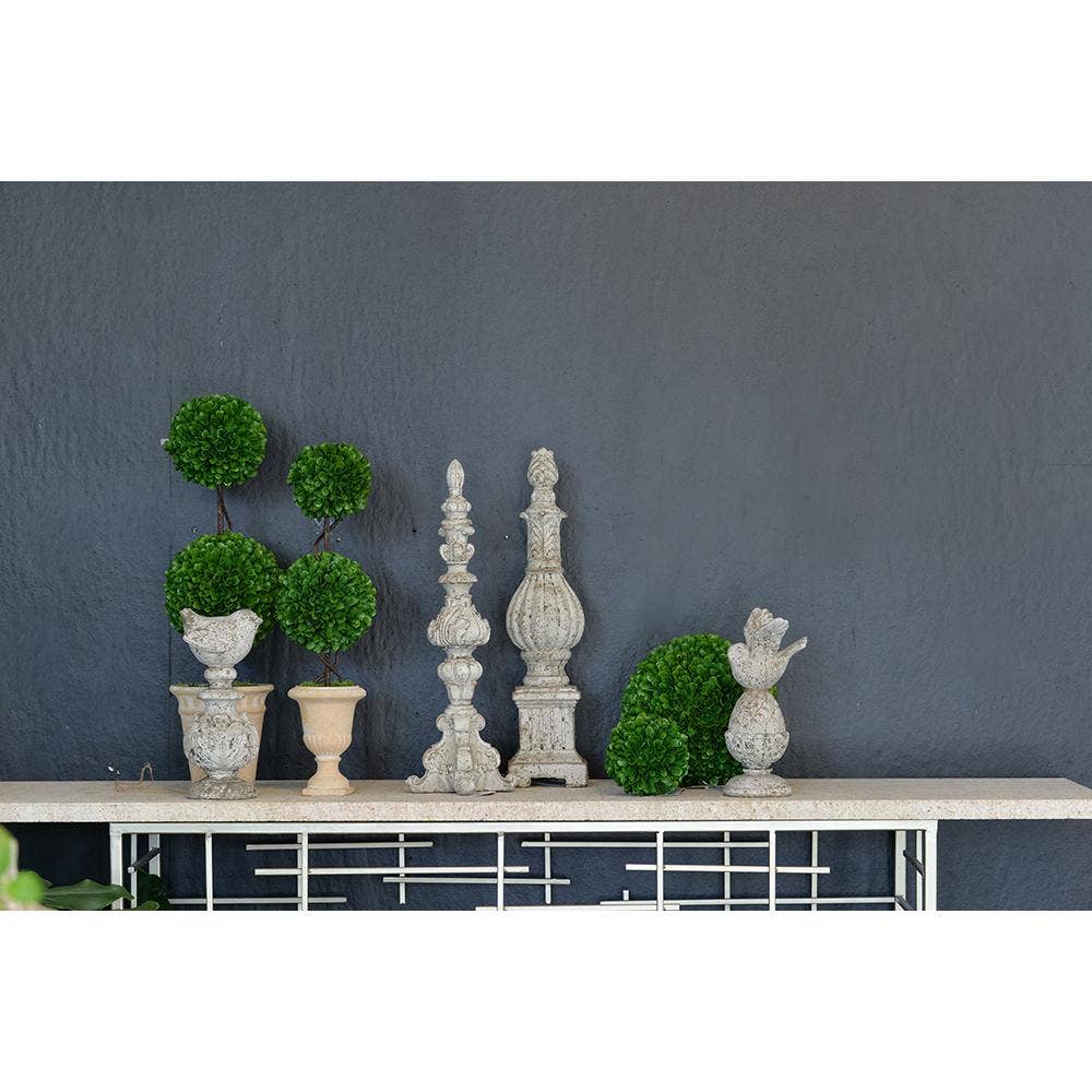 A&B Home Group Inc. - Wholesale Artificial Plant - D8.5" Faux Boxwood Topiary Ball5