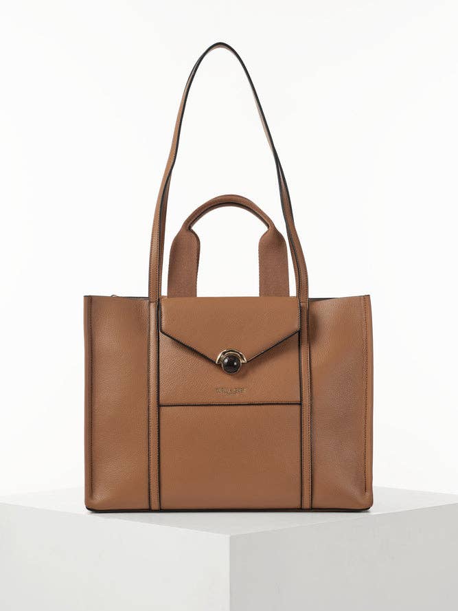 Borsa per laptop Darcy Camel per la vendita all'ingrosso da parte di Luella Grey London