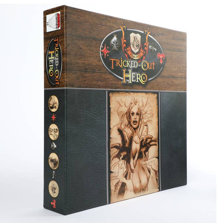 Tricked-Out Hero — A Fantasy Trick-taking Card Game for wholesale by Left Justified Studio & Prolific Games