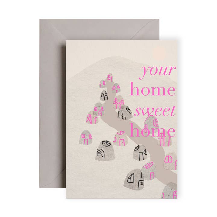 Your Home Sweet Home Card | Housewarming Cards | New Home for wholesale by I am Roxanne