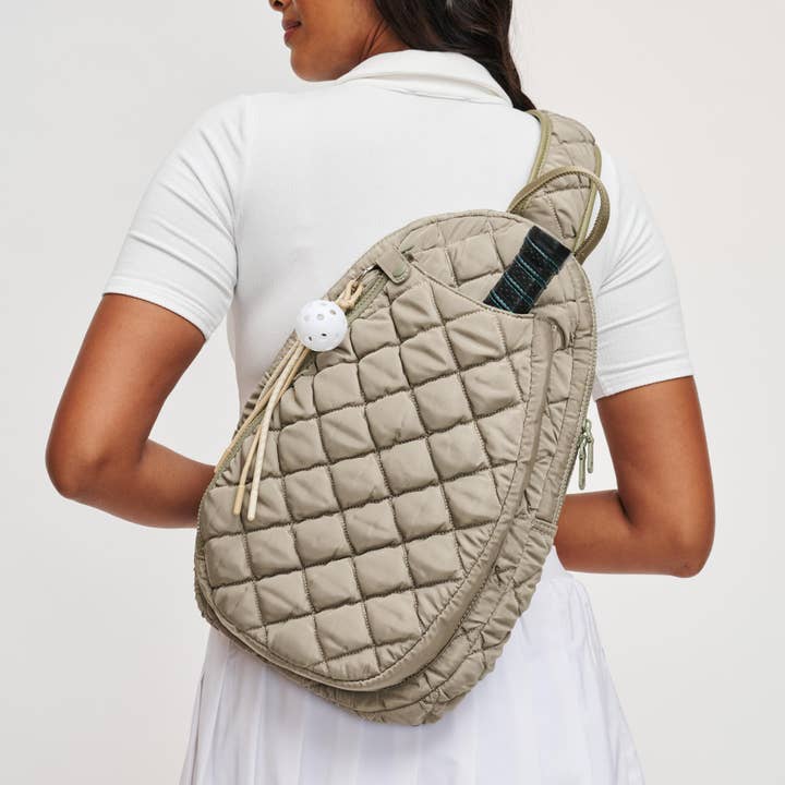 Sol and Selene - Wholesale Backpack - Women's - Match Point - Quilted Puffer Pickleball & Paddle Tennis Sling Backpack20