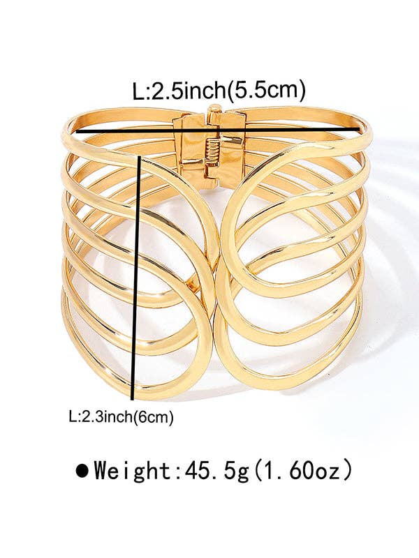 UZ Wholesale Store – wholesale Manschettarmband – Geometriska armbandsaccessoarer - Vintage statement0