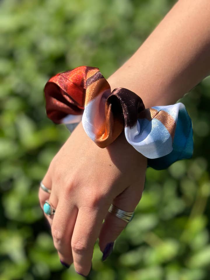 XL Bundle Stripe Scrunchie | Scrunchie | for wholesale by Rainyday Homemade