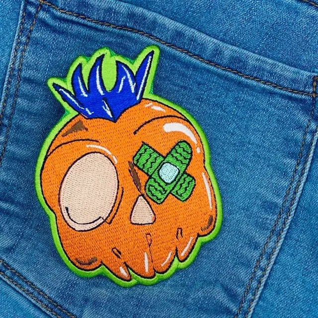 D. Kerper Arts - Wholesale Patch - Patch - Punk Head0