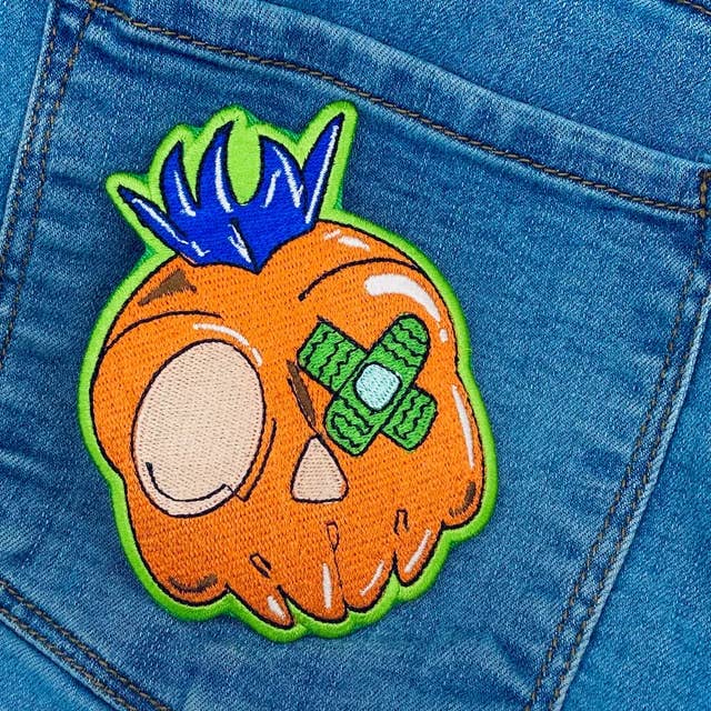 D. Kerper Arts - Wholesale Patch - Patch - Punk Head