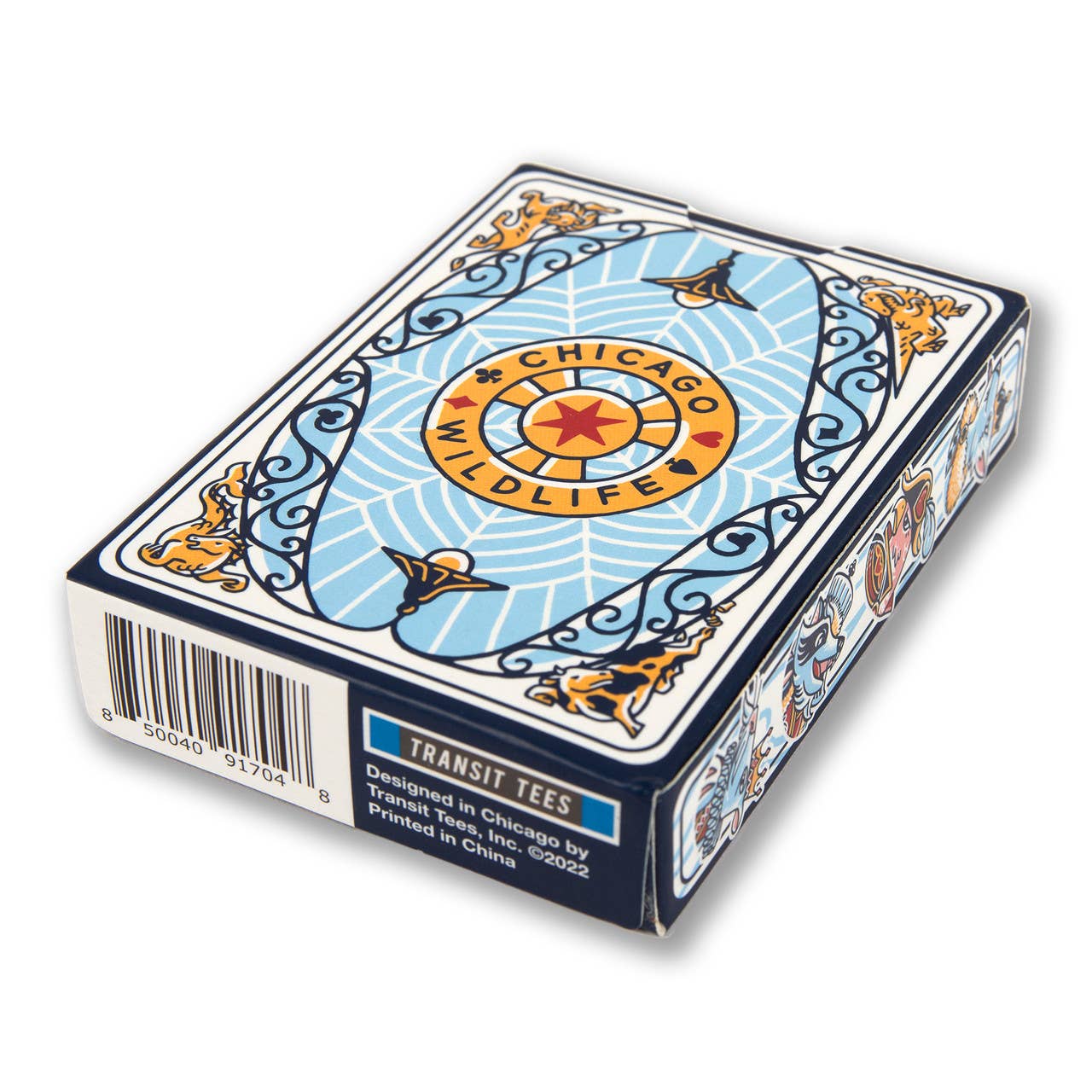 Transit Tees - Wholesale Playing Cards - Chicago Wildlife Playing Cards2