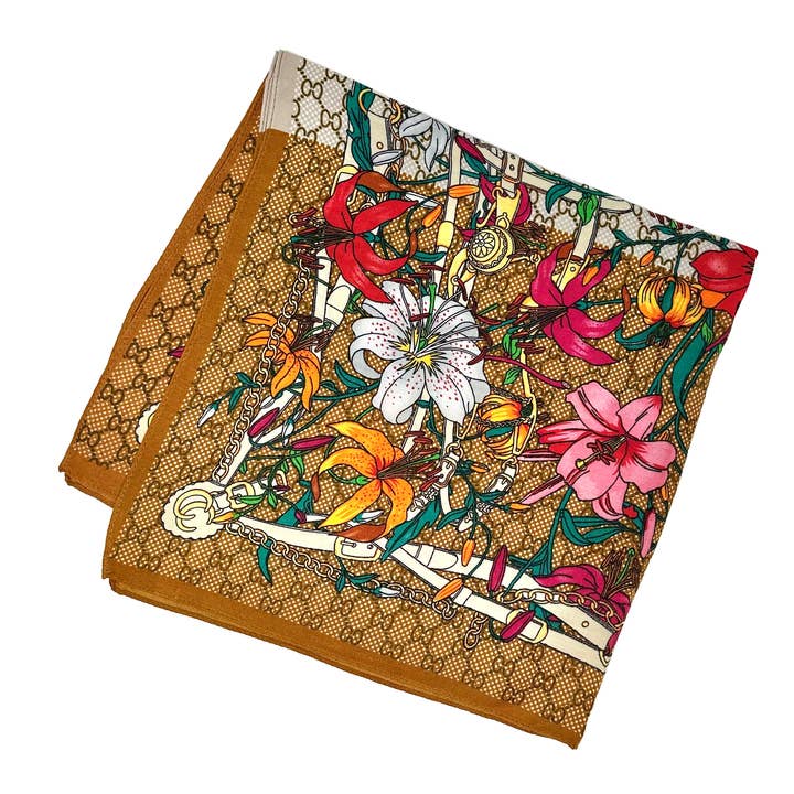 Floral Style Scarf - 201, 202 for wholesale by Fornash