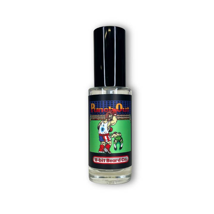 8-bit Beard Co. - Wholesale Cologne Spray - Punch Out | Cologne - Zesty Citrus, Fiery Spice, Tonka Bean