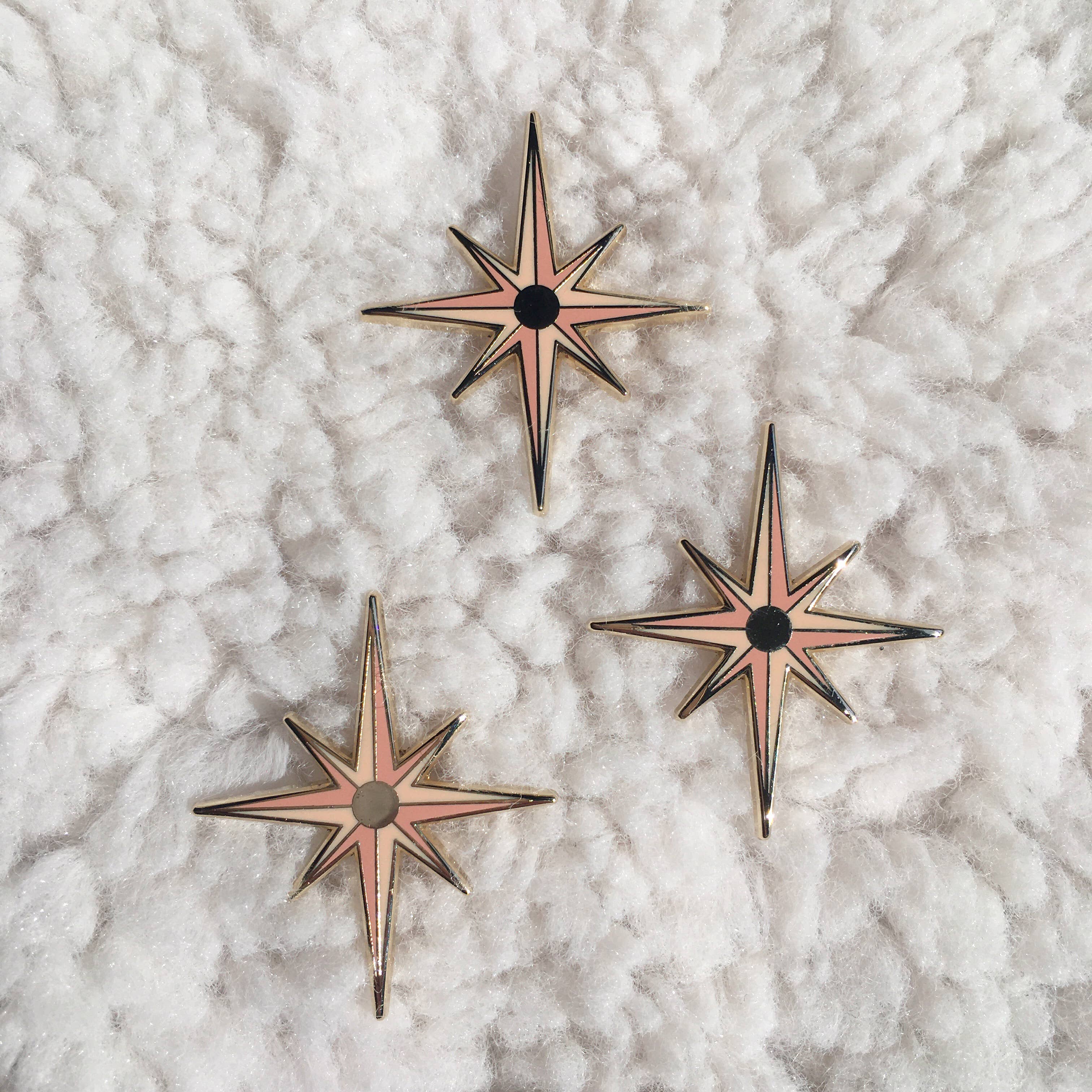 The Avera Boutique - Wholesale Lapel Pin/Button - Mid Century Modern - Starburst - Enamel Pin8