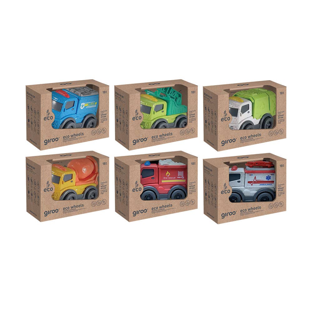 AJ Aguiar - Wholesale Toy Car/Truck - Kids - 12 Pcs Set with Eco Urban Truck 8 cm Assorted.3