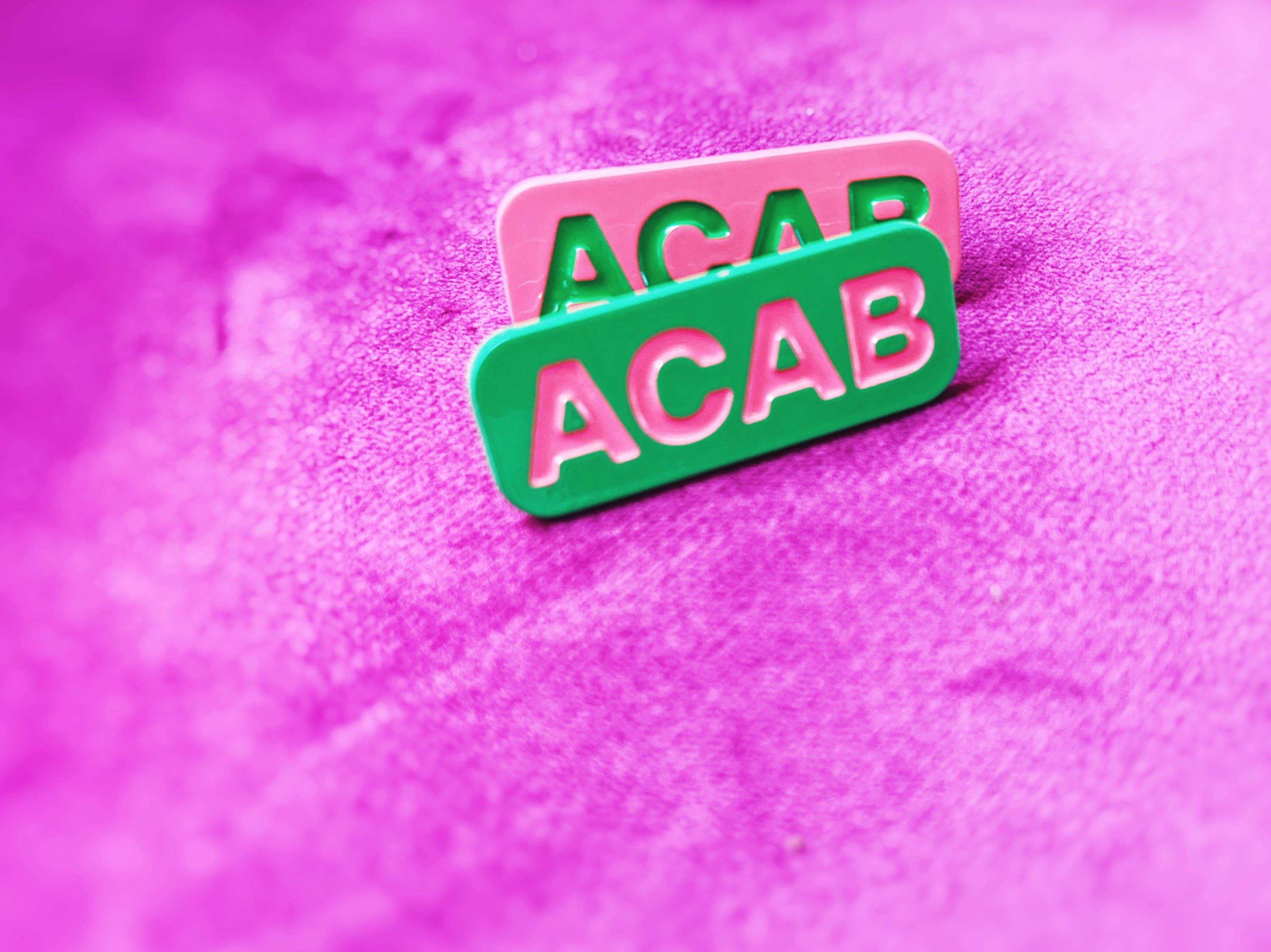 TheThirdArrow - Wholesale Lapel Pin/Button - ACAB Enamel Pin4