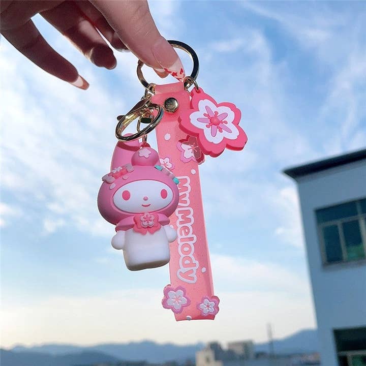 FurDecoration – Engroshandel Nøglering - Dame – Sød og kreativ Sanrio nøglering vedhæng