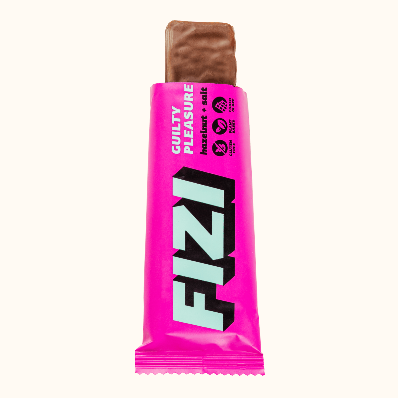 FIZI - Wholesale Snack Bar - GUILTY PLEASURE "HAZELNUT + SALT" 10x45G2