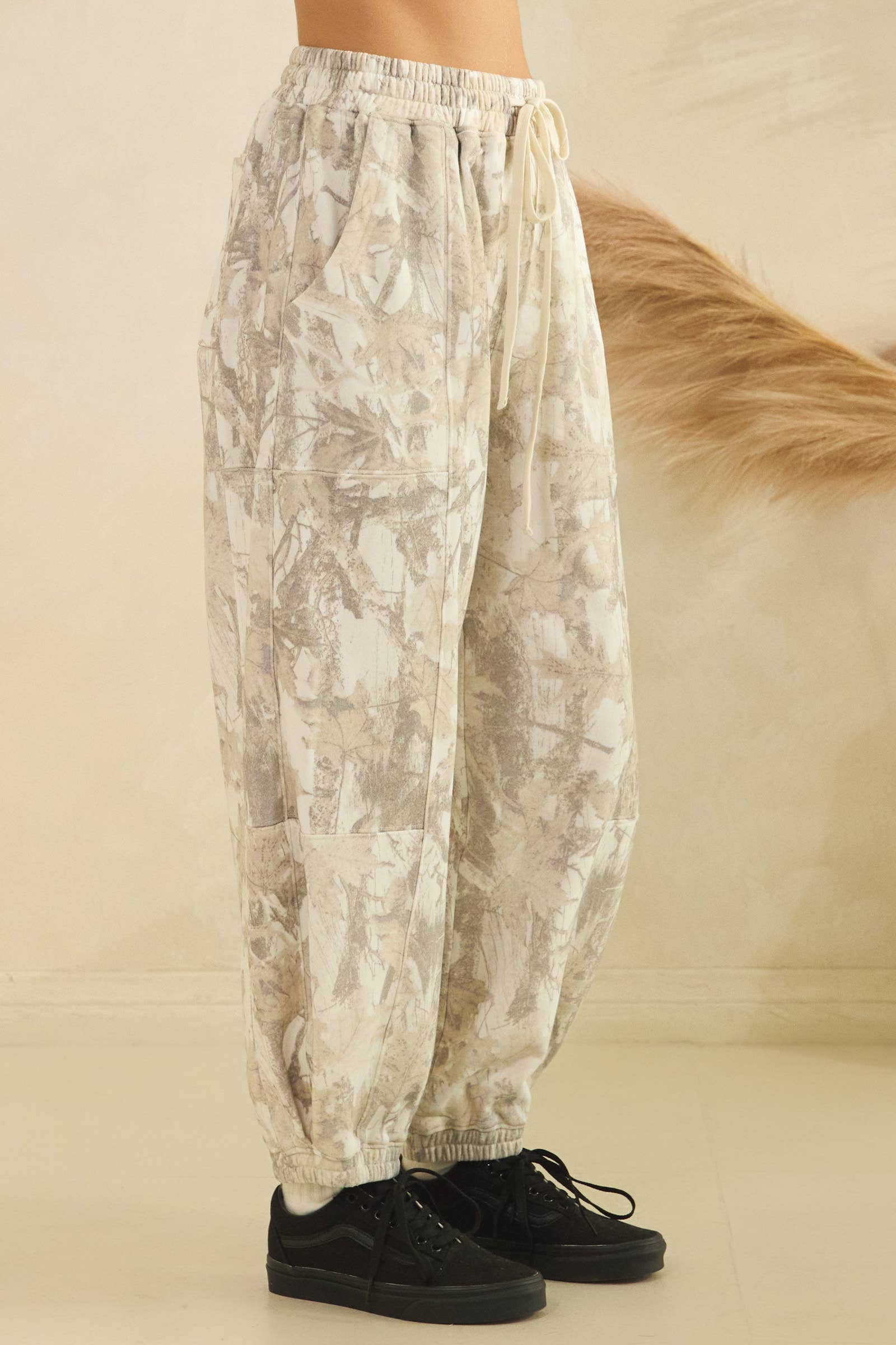 Veveret - Wholesale Pants - Women's - Printed French Terry Pants58