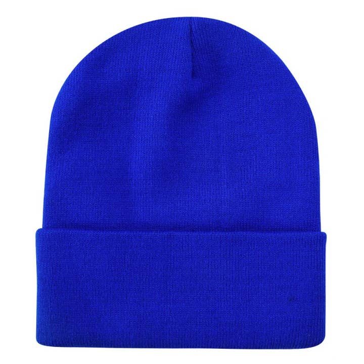 The Park Wholesale - Wholesale Beanie - Unisex - Beanies Caps Toboggan Cuffed Soft Knit in Bulk Multi-Color Plain Blank Wholesale124